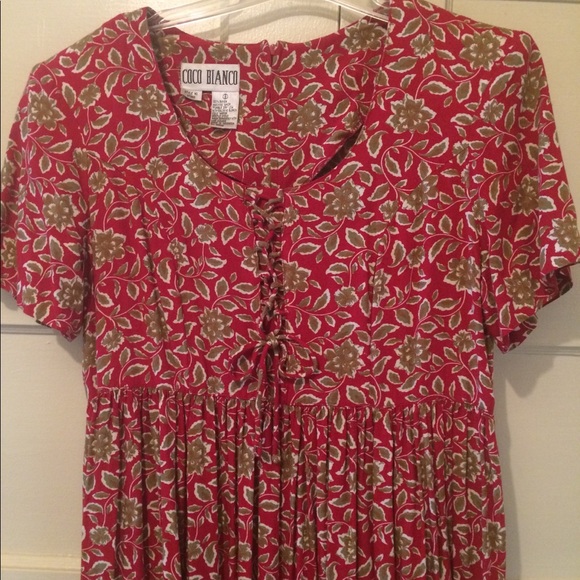 COCO BIANCO Maxi Dress Sz 8 - Picture 2 of 5